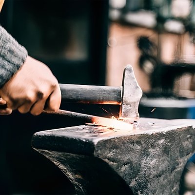 Blacksmith Experience Day in Herefordshire for One