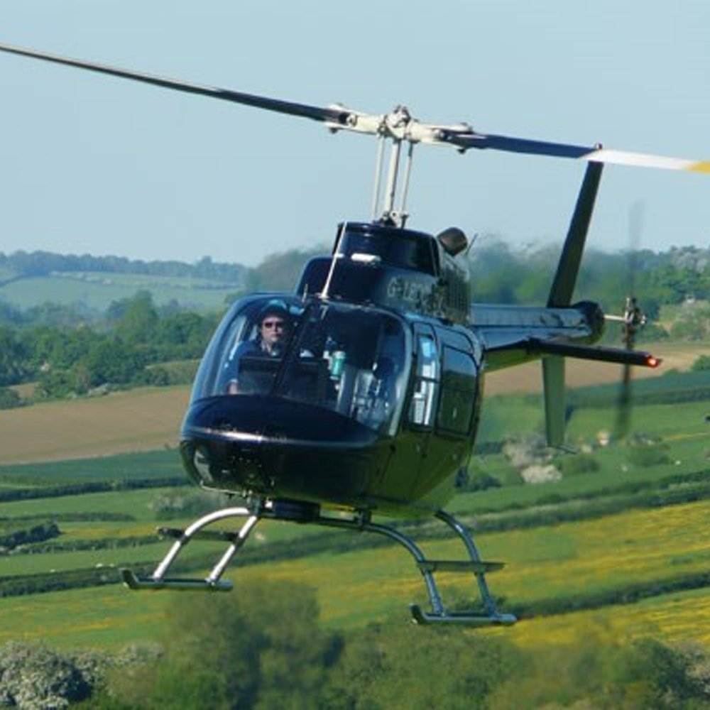 Buy A Gift 18 Mile Helicopter Flight With Bubbly For One