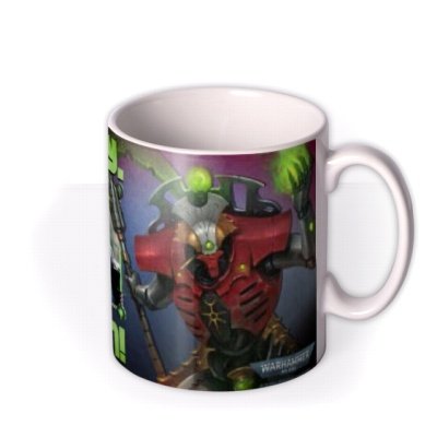 Warhammer Necron Order Unity Celebration Photo Upload Mug