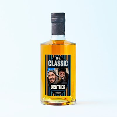 Personalised To A Classic Brother Whisky 70cl
