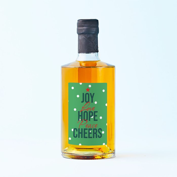 Personalised Christmas Cheers Whisky 70cl