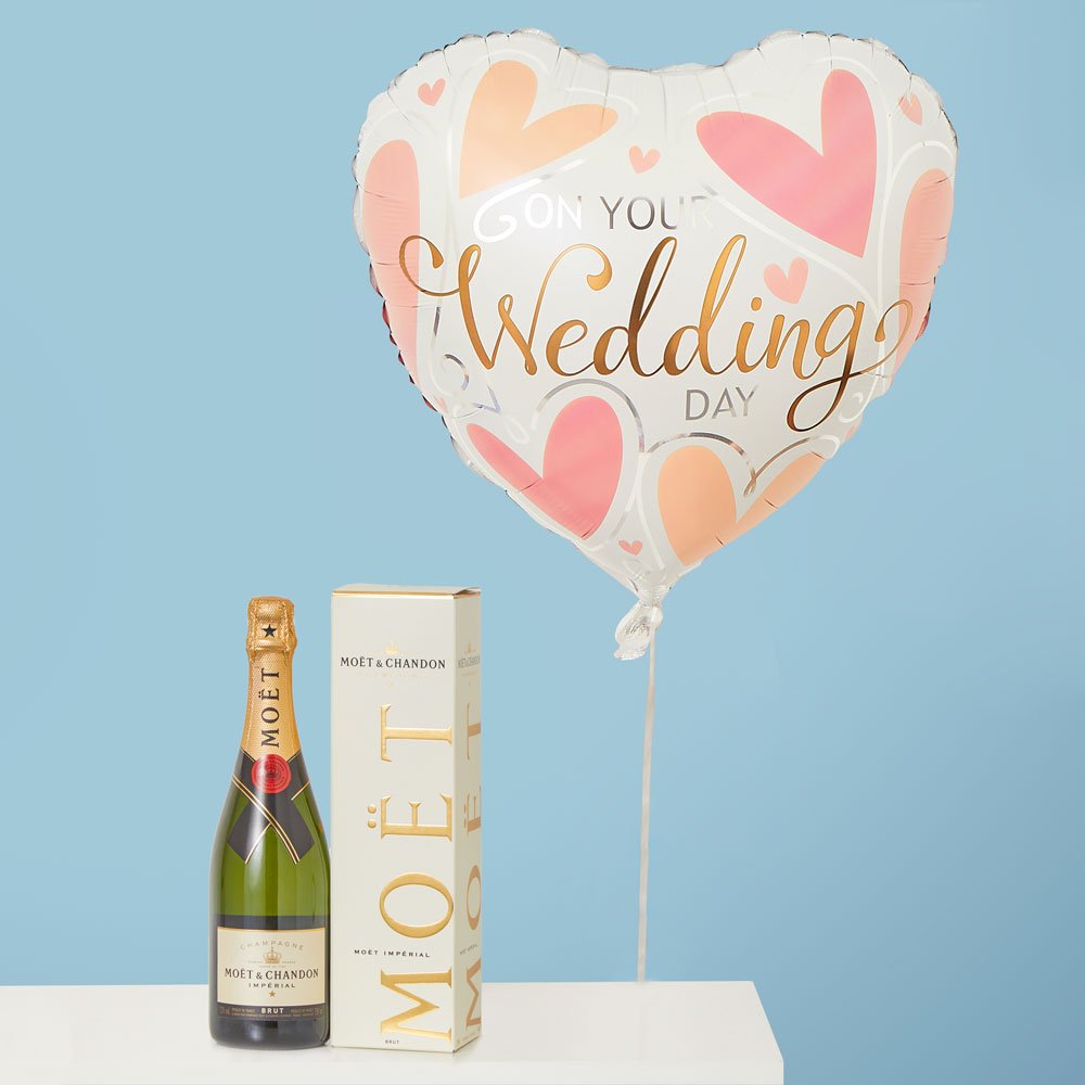 Moët En Chandon Wedding Balloon & Moët Et Chandon Champagne