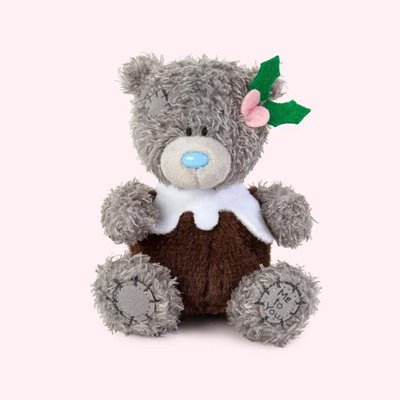 Tatty Teddy Christmas Pudding Bear (10cm)
