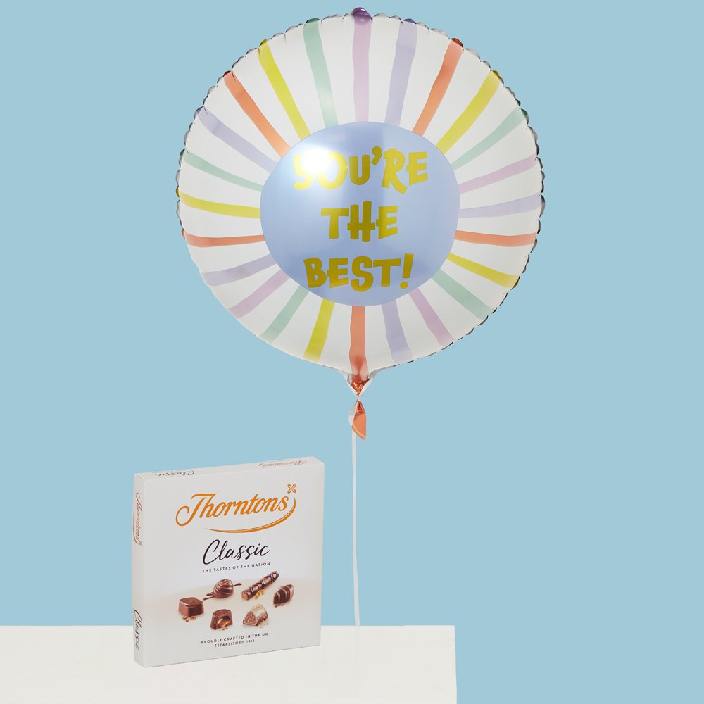 You're The Best Balloon & Thorntons Classics Chocolates