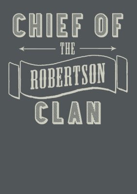 Father's Day Clan Chief Personalised T-Shirt