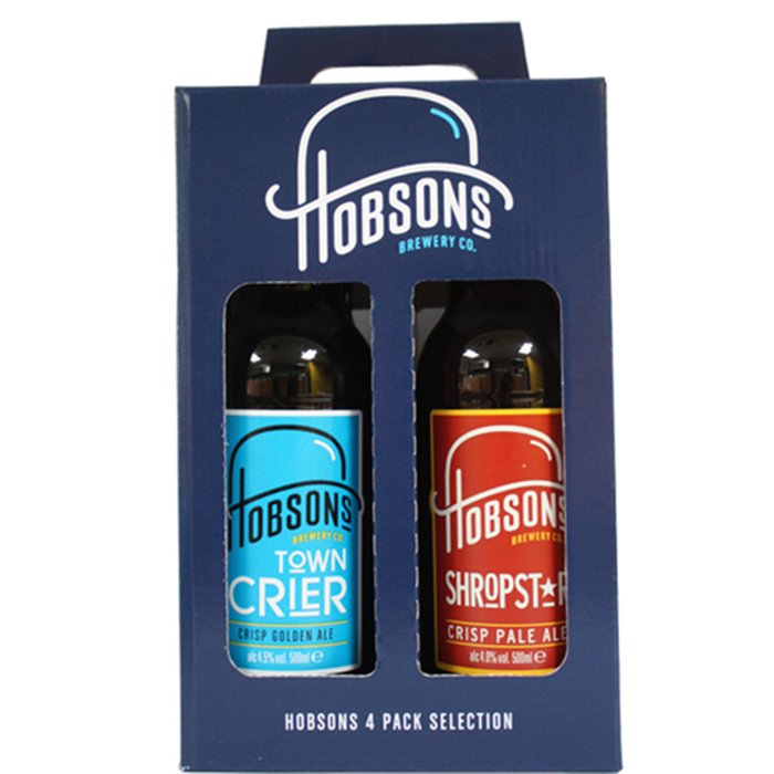 Hobsons Brewery 4 Bottle Gift Pack Selection