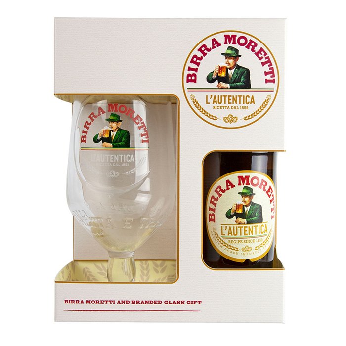 Birra Moretti Beer Gift Set