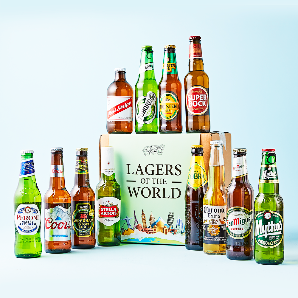 Stella Artois Lagers Of The World Gift Set Alcohol