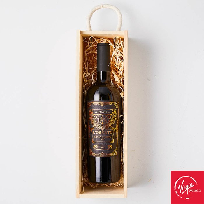 Virgin Wines L'Ornato Appassimento in Wooden Gift Box