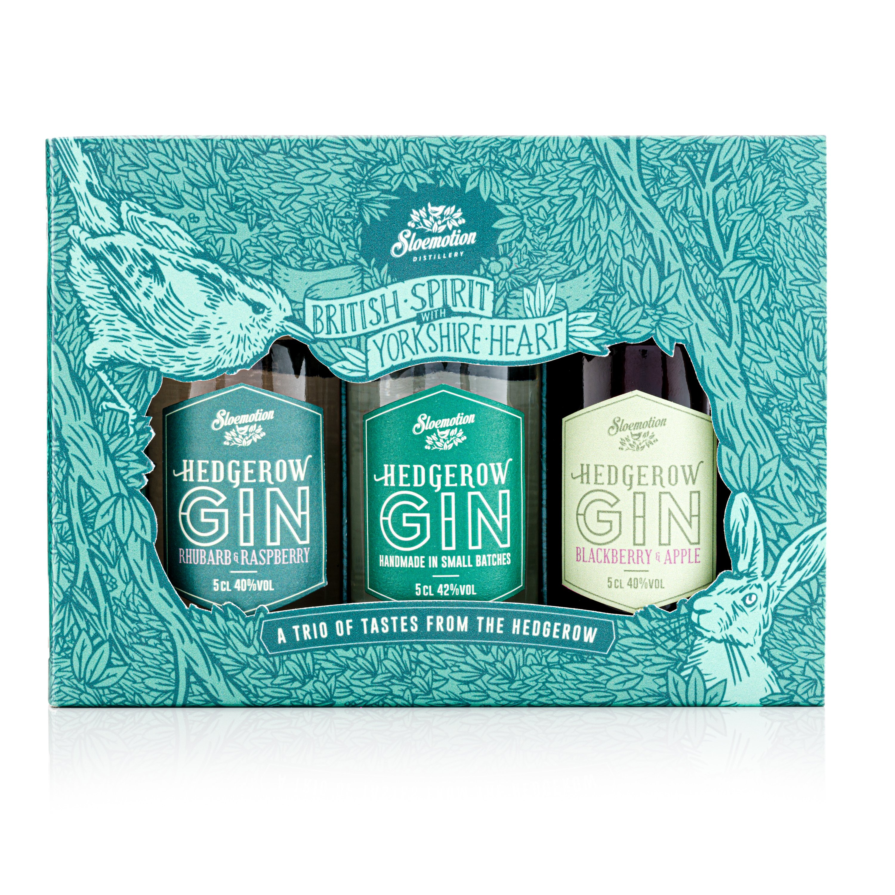 Hedgerow Gin Trio (3X50Ml) Alcohol