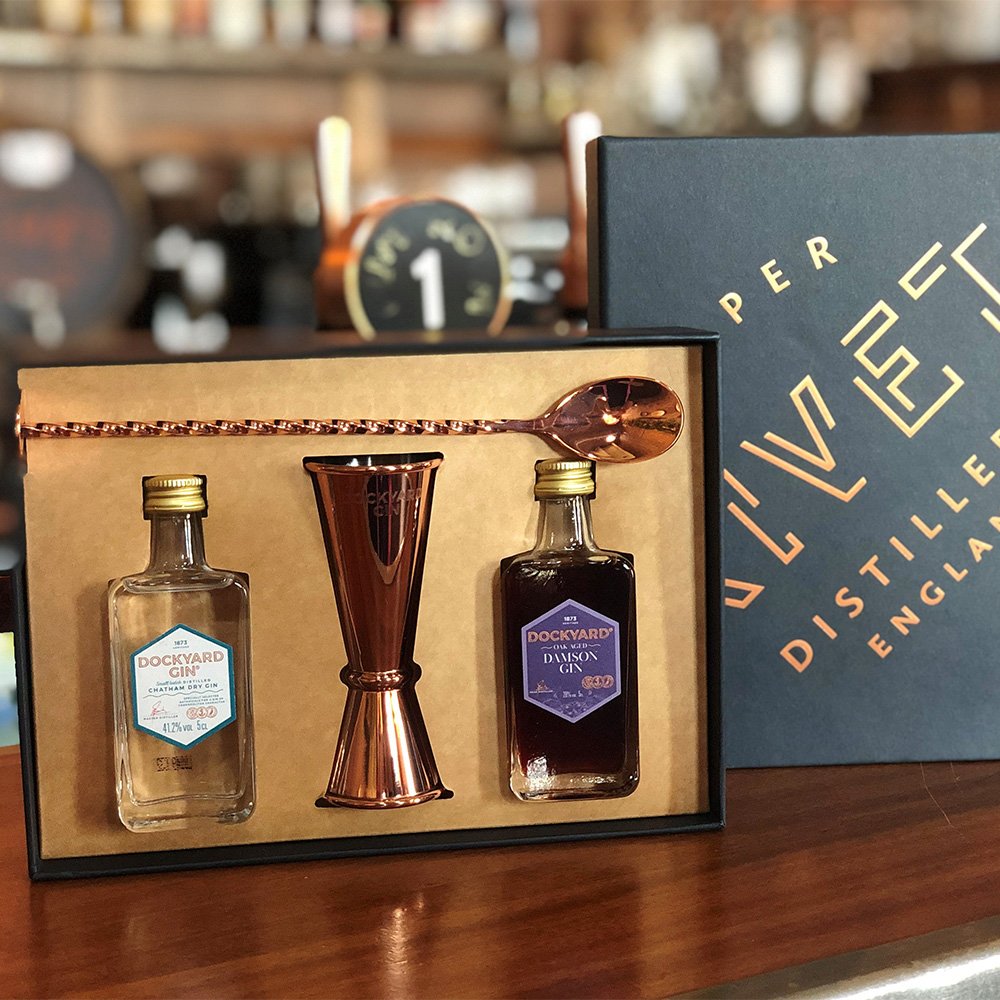 Copper Rivet Distiller Gin Gift Set Alcohol