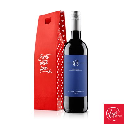 Virgin Wines Sent With Love Spanish Garnacha Tempranillo Gift Box 75cl