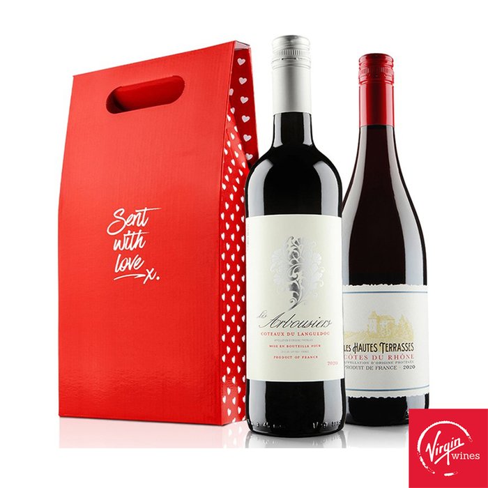 Virgin Wines Sent with Love French Red Wine Duo 75cl