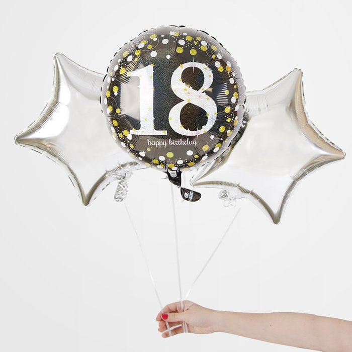 Happy 18th Birthday Balloon Bouquet