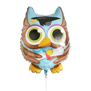 Giant Graduate Owl Balloon