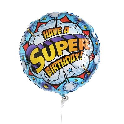 Have A Super Birthday Balloon