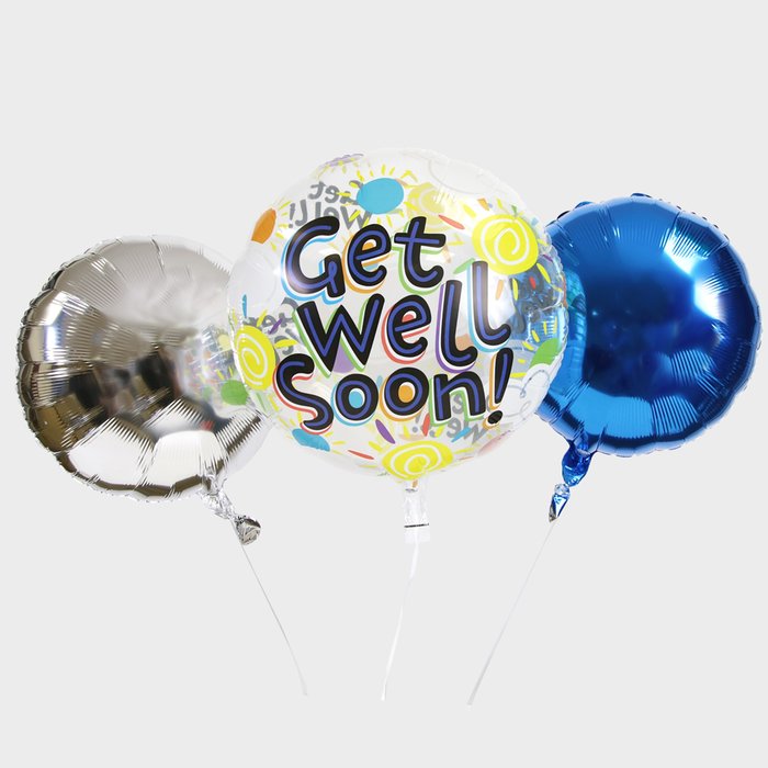 Get Well Soon Bubble Balloon Bouquet