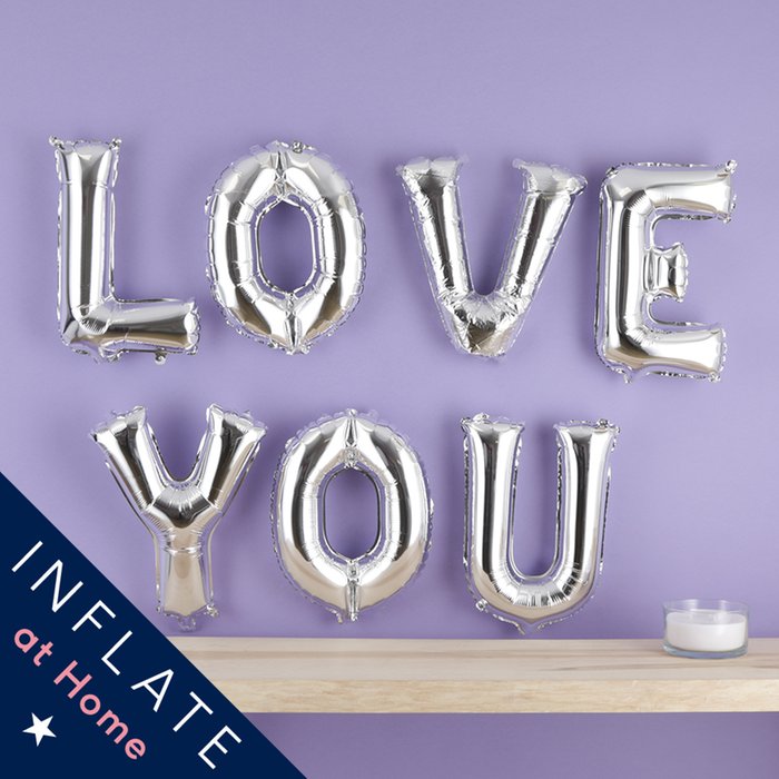 Letterbox Love You Balloon