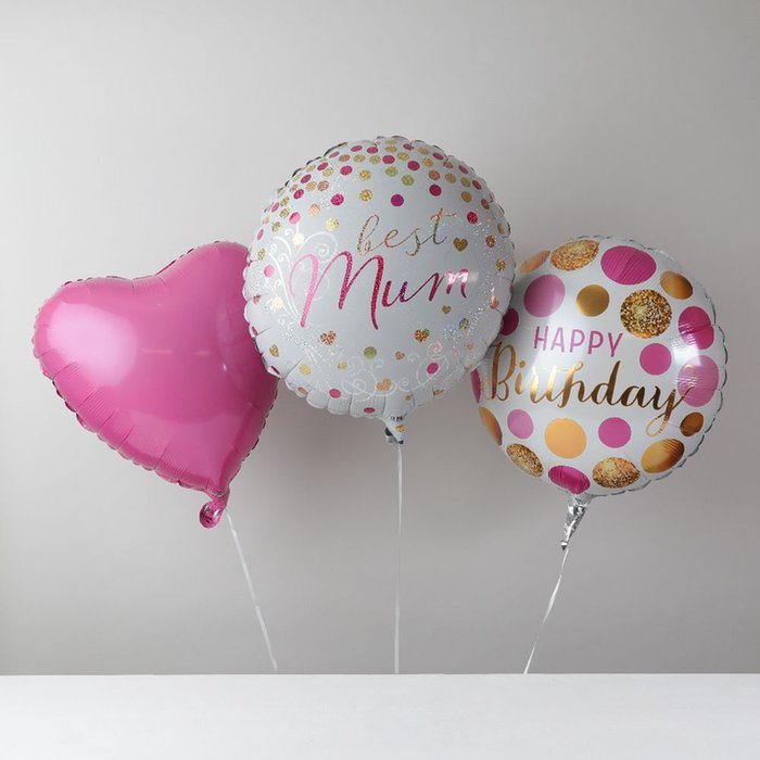 Happy Birthday Mum Balloon Bouquet