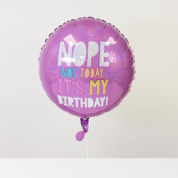 Birthday Vibes Balloon - Double Sided Design!