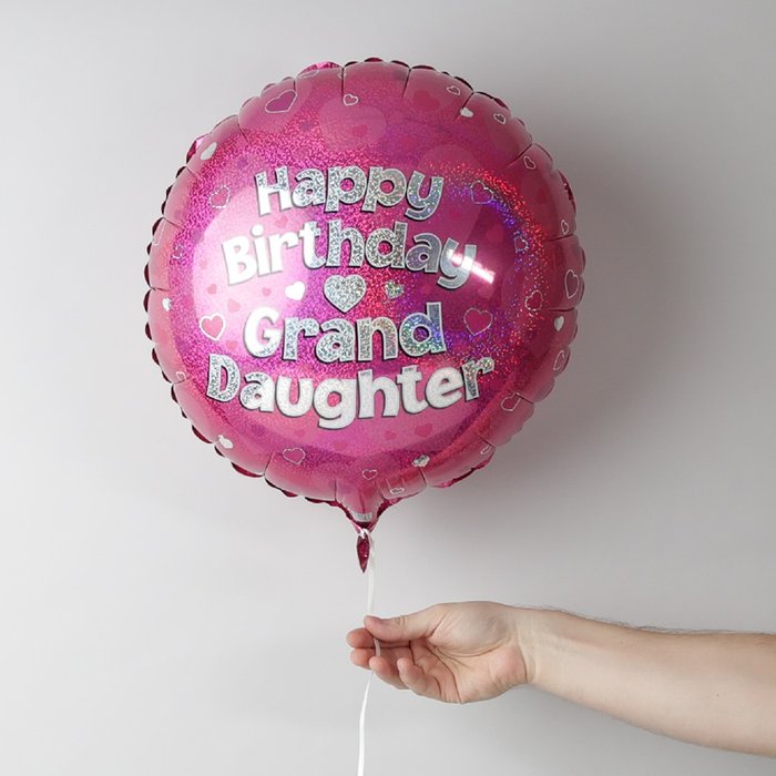 Happy Birthday Granddaughter Balloon
