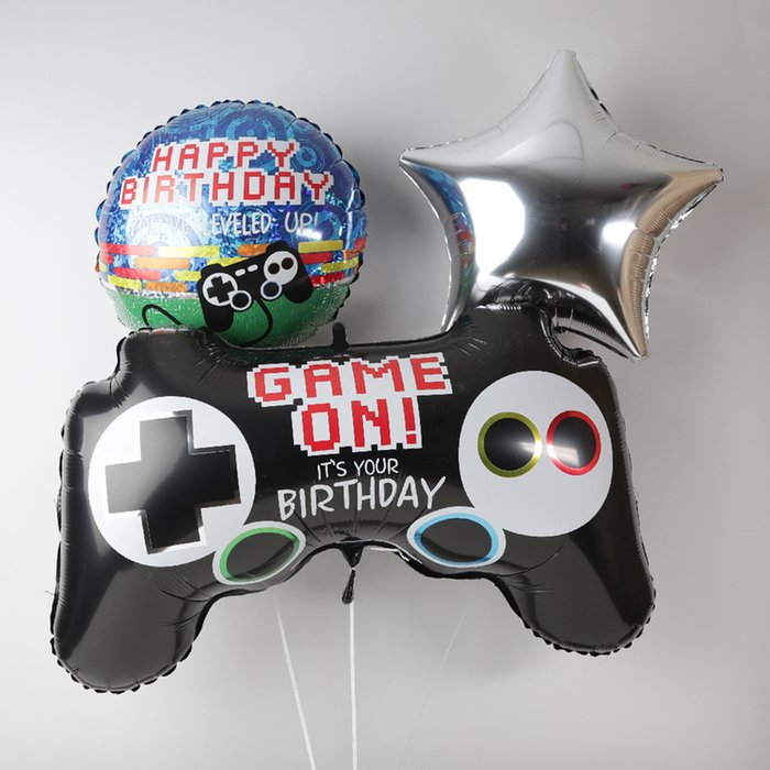 Happy Birthday Game Controller Trio