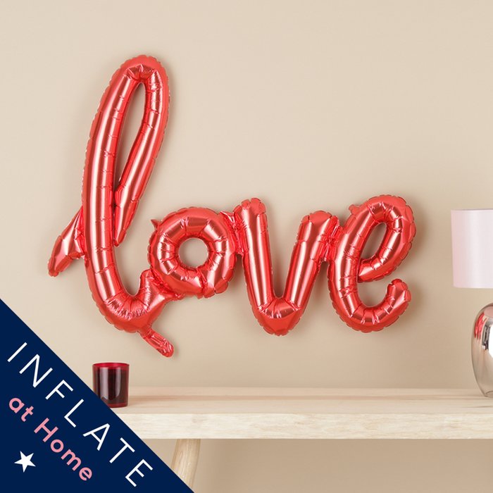 Letterbox Red Love Balloon