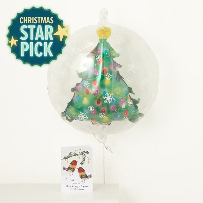 Christmas 3D Tree Orb Balloon