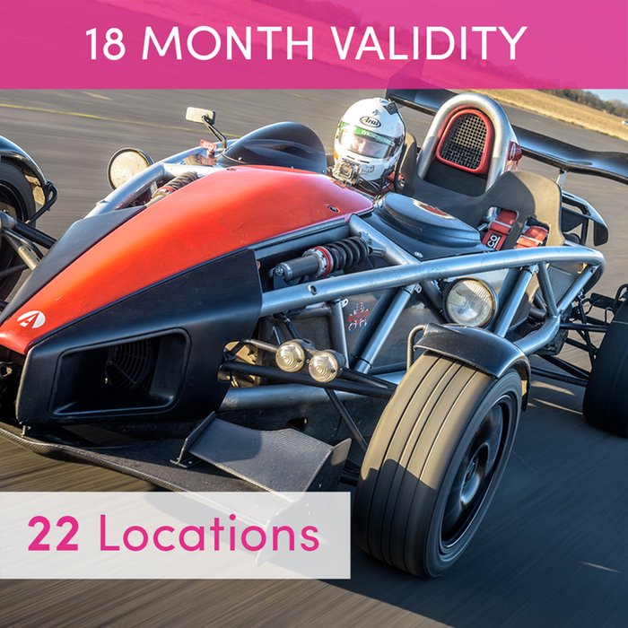 Ariel Atom Thrill with High Speed Passenger Ride for One