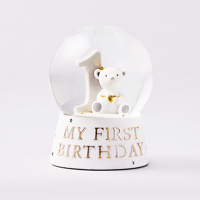 'My 1st Birthday' Snowglobe