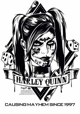 DC Batman Arkham Knight Harley Quinn Birthday t-shirt