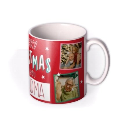 Merry Chirstmas Love You Personalised Photo Upload Mug