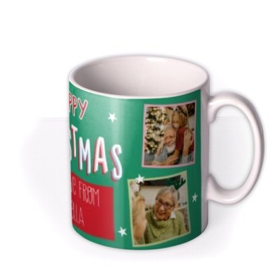 Merry Chirstmas Love You Personalised Photo Upload Mug