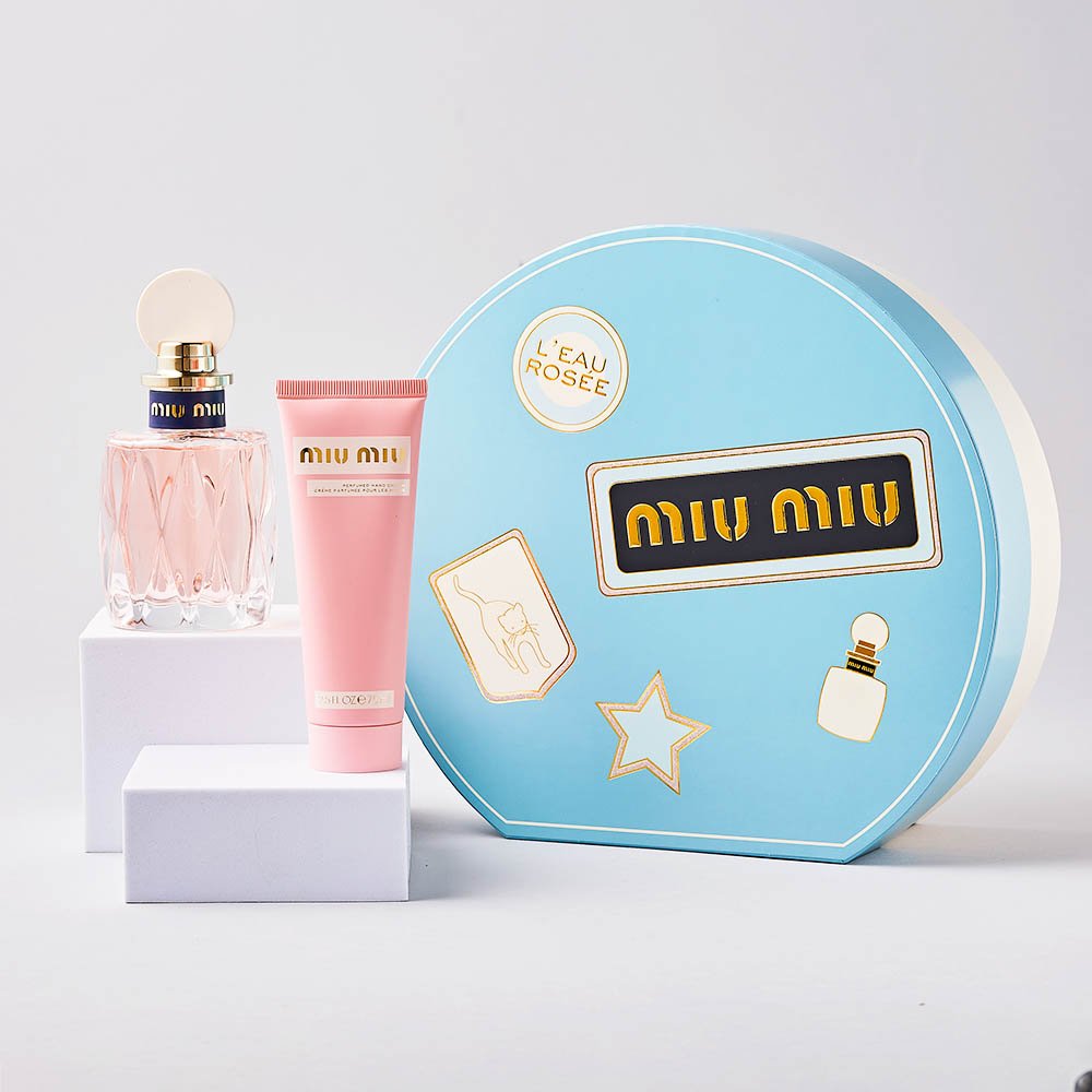 Miu Miu L'eau Rose Eau De Toilette & Hand Cream Set