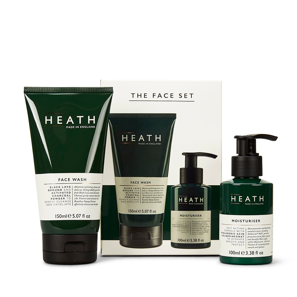 Heath Face Wash And Moisturiser Face Set