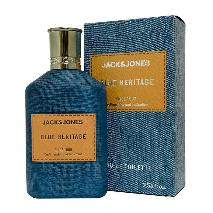JACK & JONES Blue Heritage Eau De Toilette 75ml