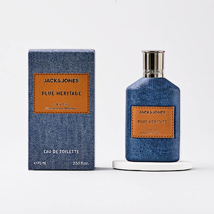 JACK & JONES Blue Heritage Eau De Toilette 75ml Moonpig