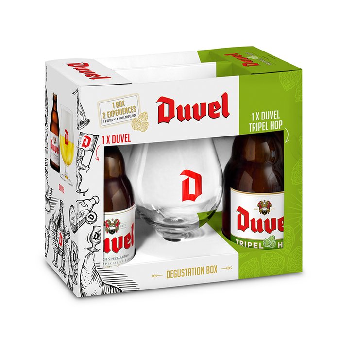 Duvel 330ml & Glass Gift Set