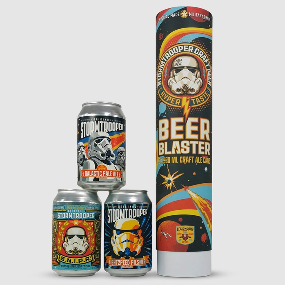 Storm Trooper Brewery Stormtrooper Beer Blaster 3 Pack Alcohol