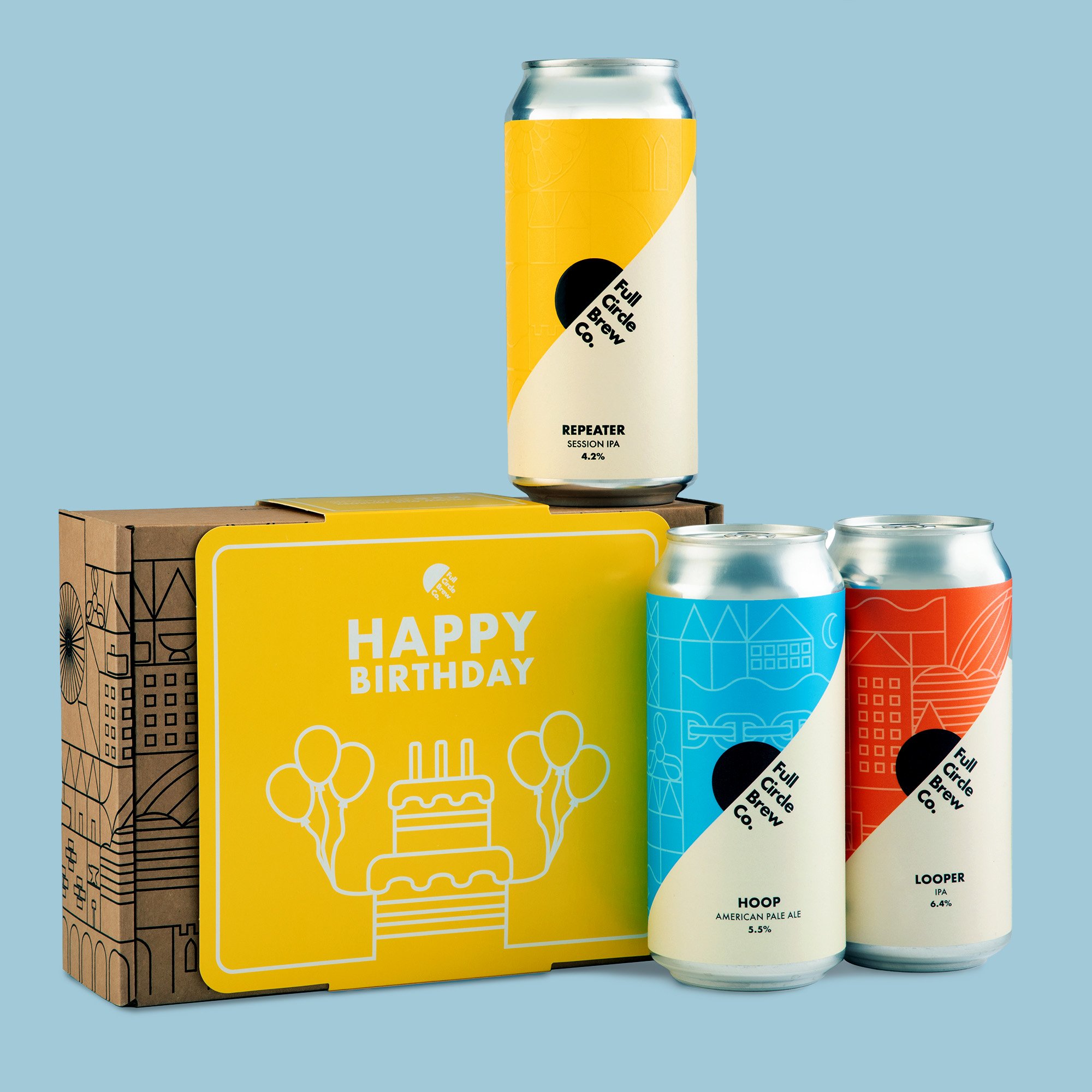 Happy Birthday Craft Beer Gift Pack Alcohol