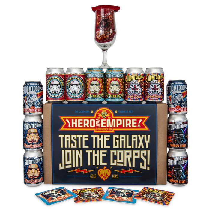 Stormtrooper Hero Of The Empire Supply Drop 12 Pack Beer Set
