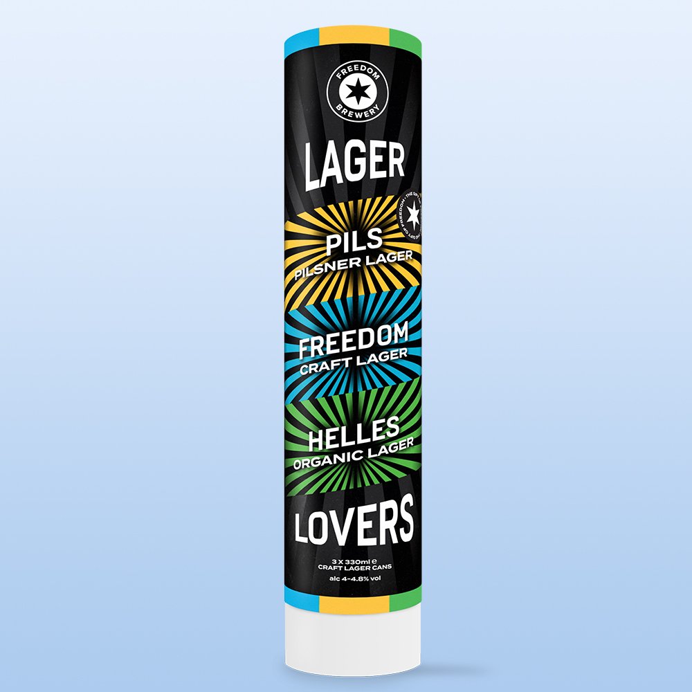 Freedom Brewery Lager Lover Trio Alcohol