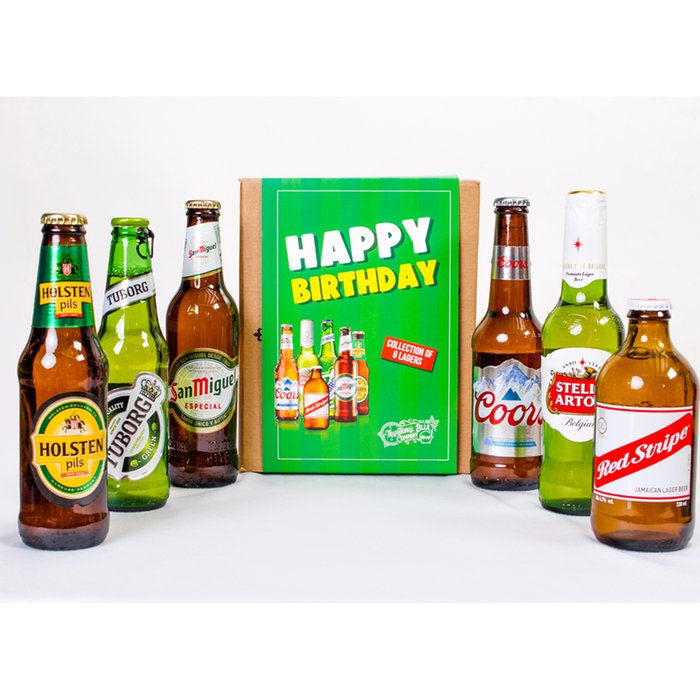 Traditional Beer Company Happy Birthday 6 Pack Lager Collection