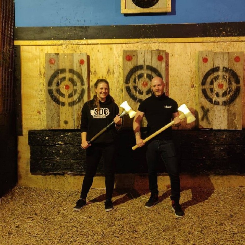 Buyagift Axe Throwing For Two At Black Axe Throwing Co
