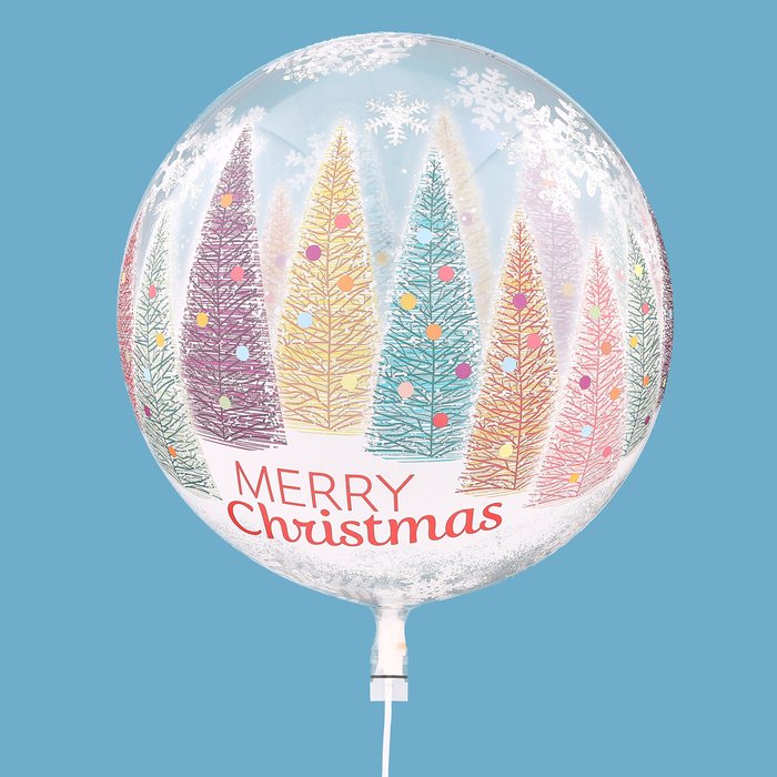 Merry Christmas Bubble Balloon