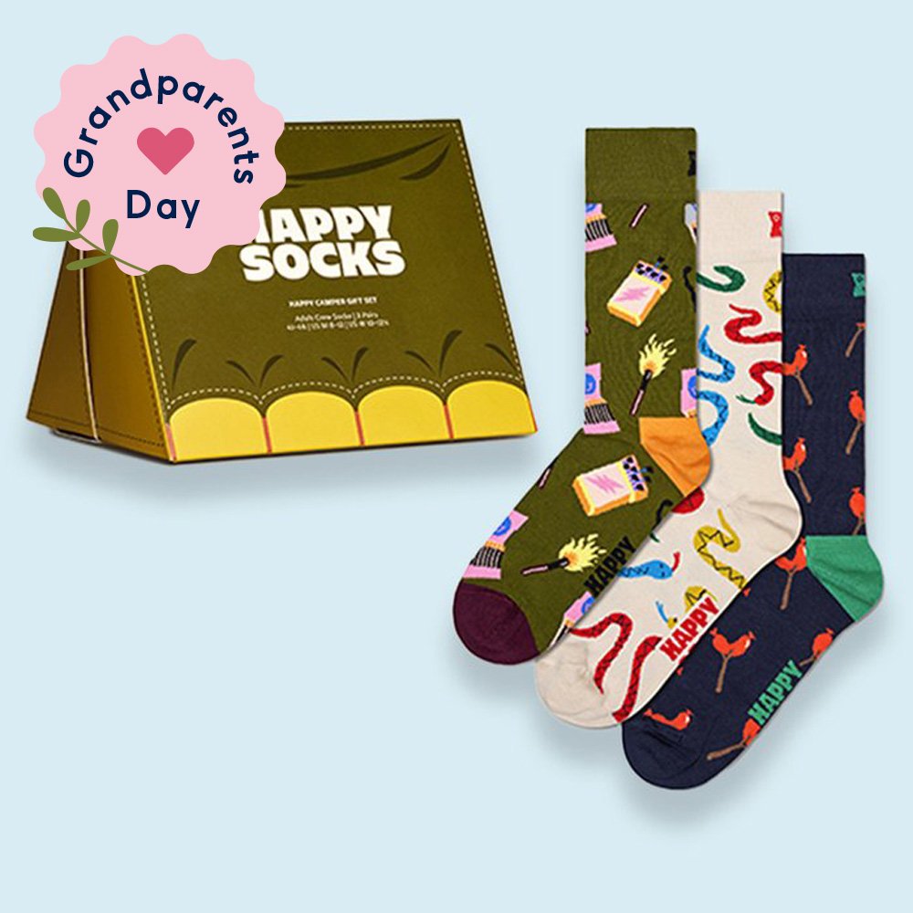 Happy Socks Camping Three Pack