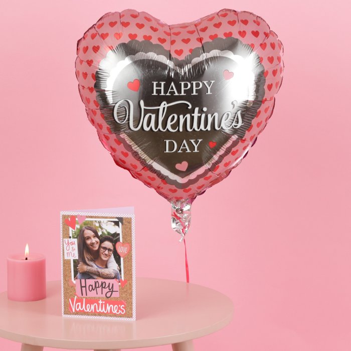 Valentine's Day Chalkboard Heart Balloon