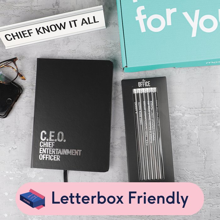 'Chief Know It All' Letterbox Gift Set