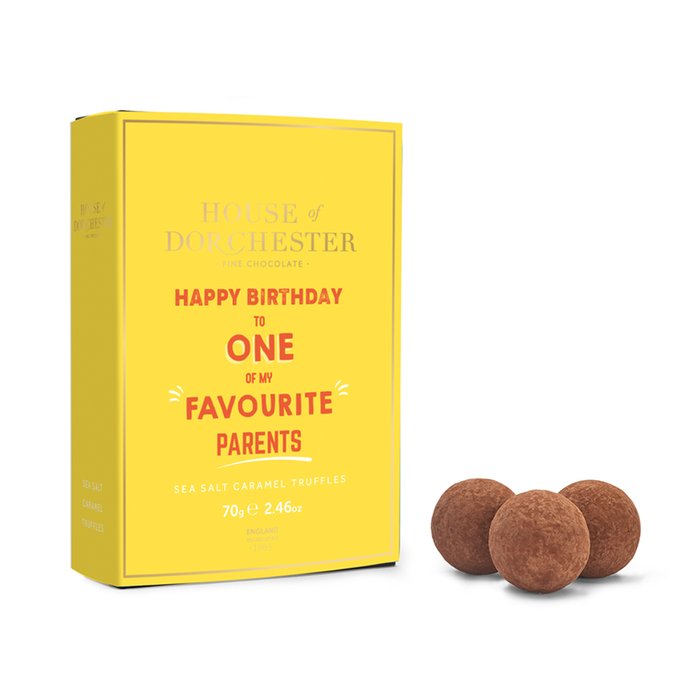 House of Dorchester Happy Birthday to My Favourite Truffles (70g)