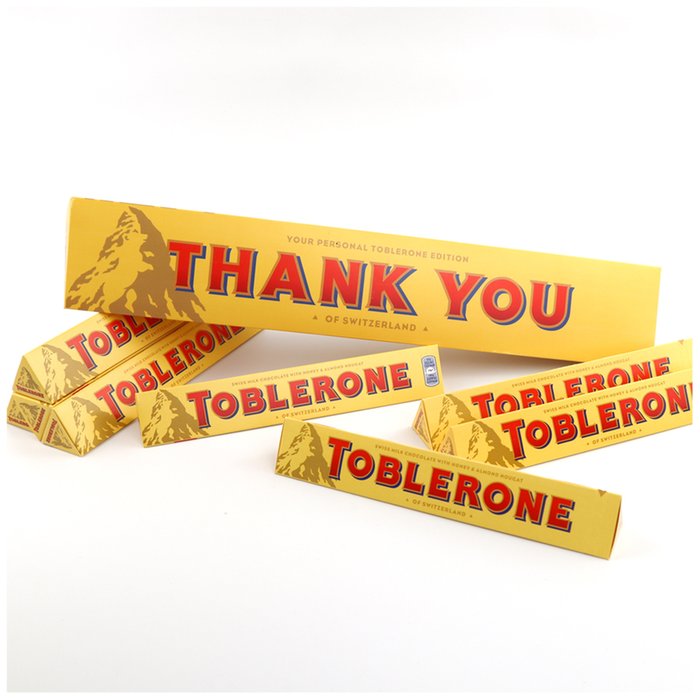 Toblerone Thank You Share Pack 800g (Contains 8 Bars)